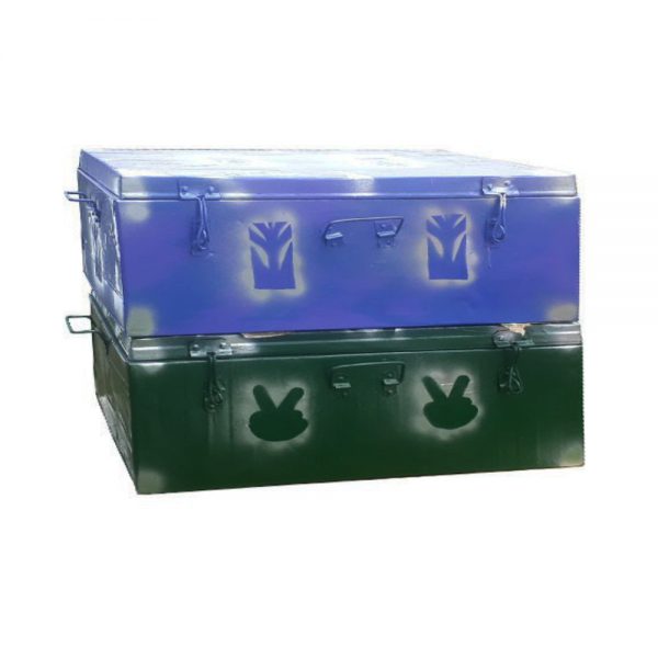 Back To School Metallic Case/Storage Box