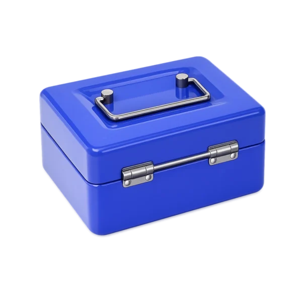 Home steel cash box1