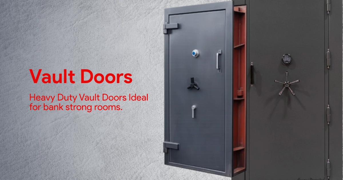 Vault Doors by Popular Office Systems. Vault doors for strong rooms, bank safes